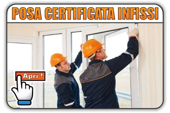 posa certificata infissi Varese finestre